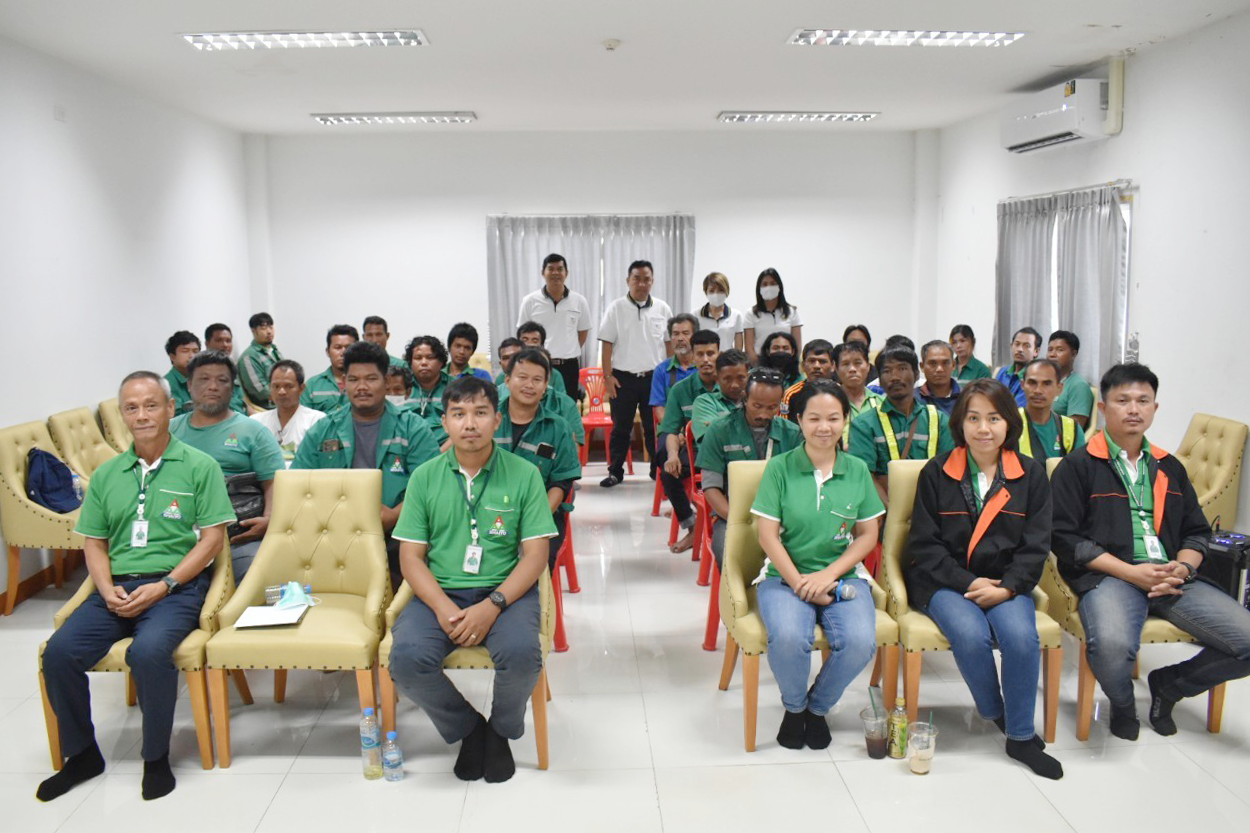 อบรมขับขี่ปลอดภัยให้ความรู้ ความเข้าใจ กรมธรรม์ประกันภัยภาคบังคับและภาคสมัครใจ พนักงานโรงไฟฟ้าพลังงานสะอาดเกาะขนุน ฉะเชิงเทรา